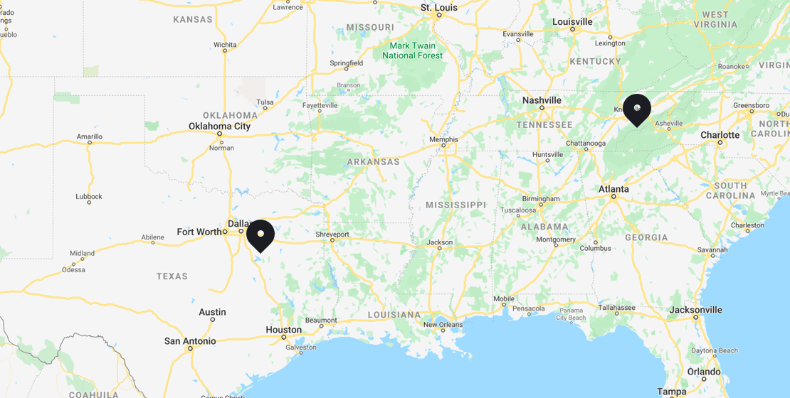 map location
